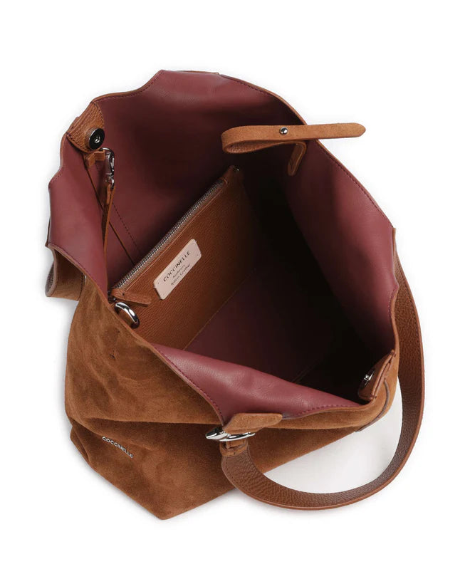 COCCINELLE C-EASY SUEDE Large
