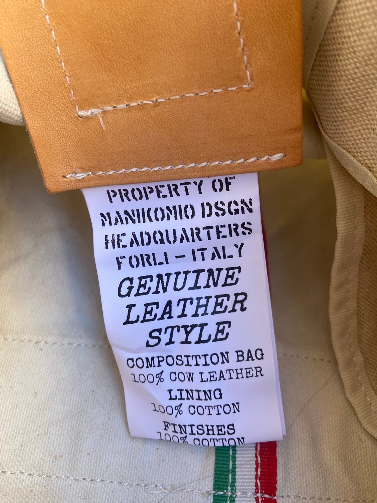 MANIKOMIO DSGN Aviator's Kit Bag HERITAGE ICON