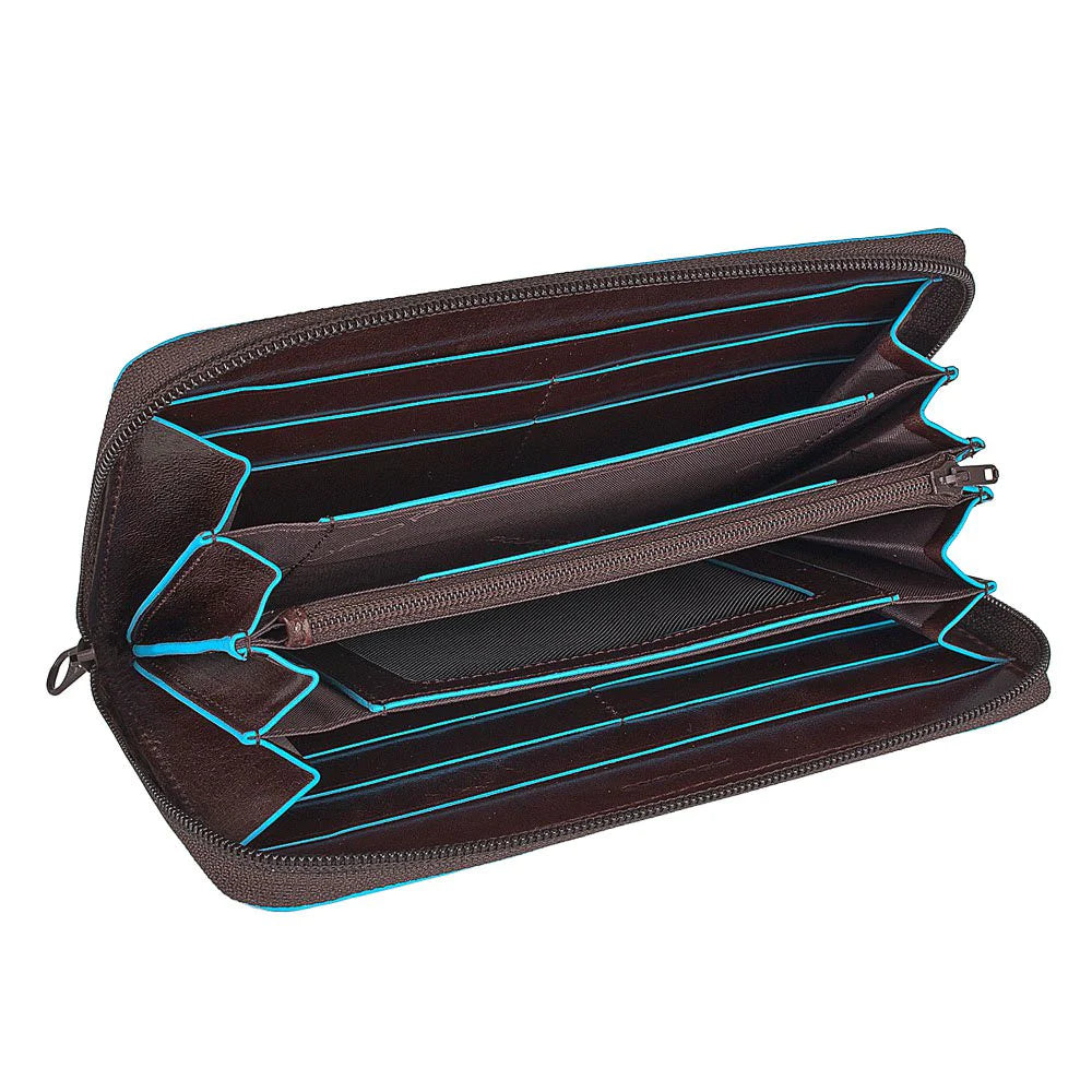 PIQUADRO BLUE SQUARE Portafoglio donna a soffietto