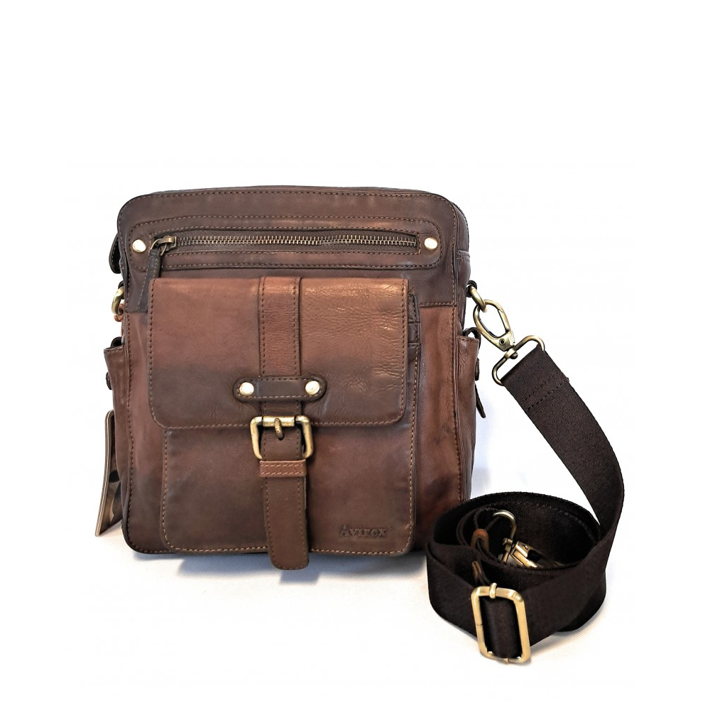 AVIREX Tracolla piccola PELLE VINTAGE