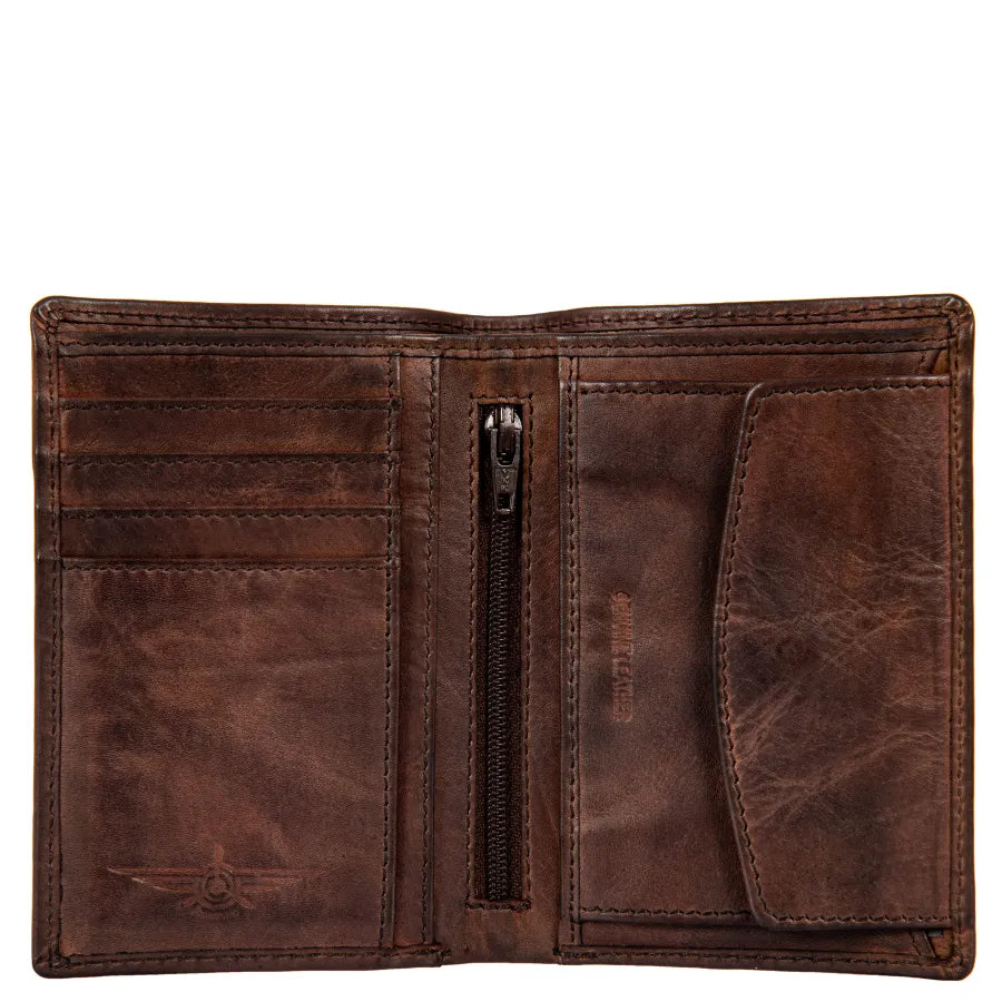 AVIREX Portafoglio in pelle Vintage