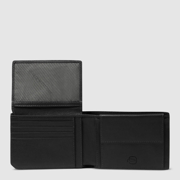 PIQUADRO Portafoglio con porta documenti e portamonete