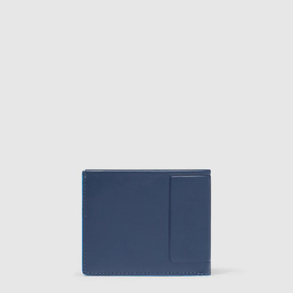 PIQUADRO Portafoglio slim con portamonete