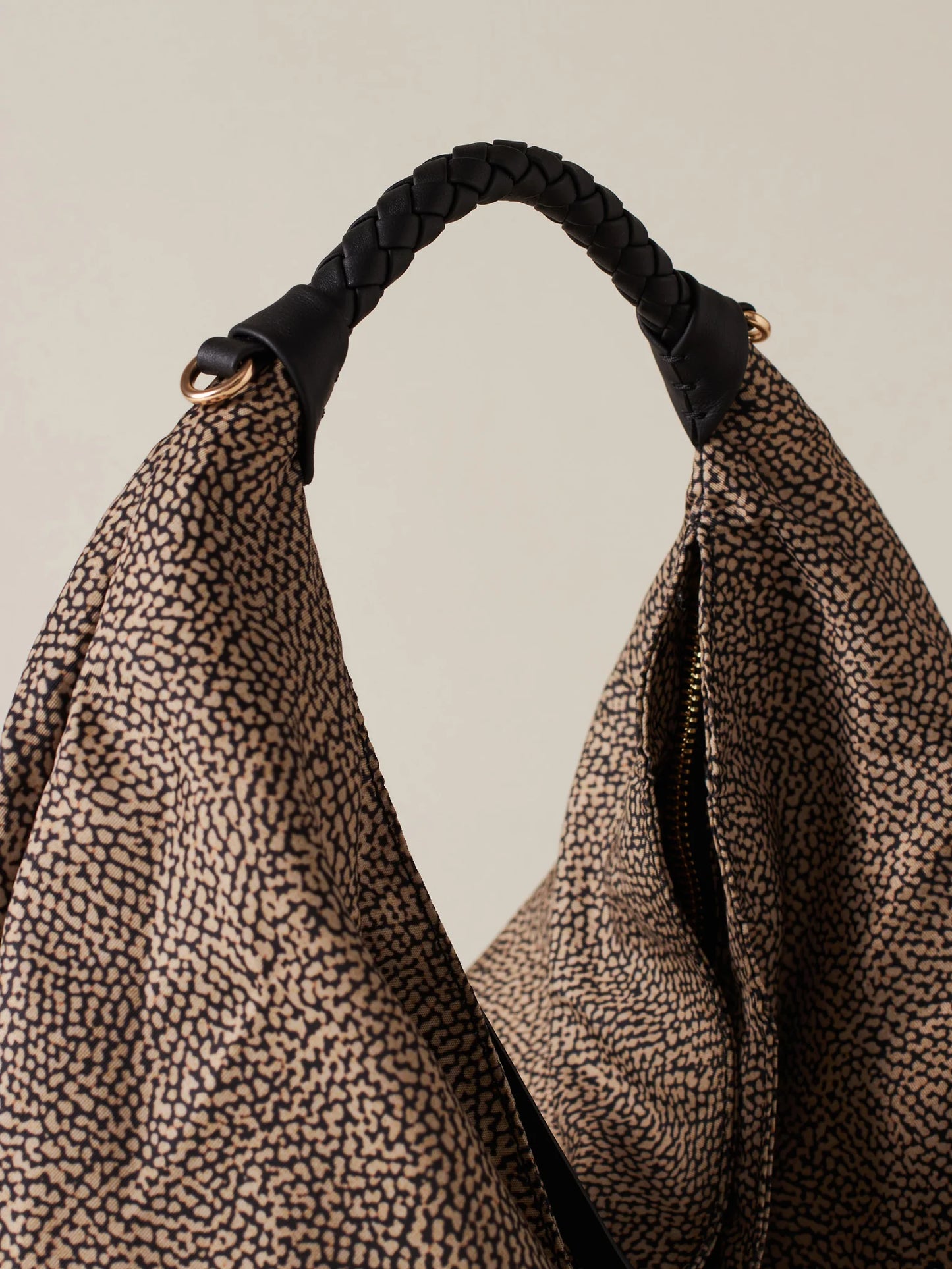 BORBONESE Borsa Hobo Medium