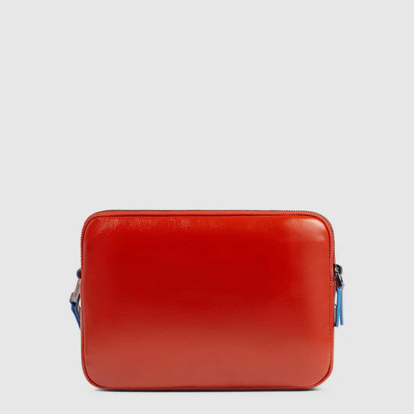 PIQUADRO BLUE SQUARE Pochette con chiusura ad impronta digitale
