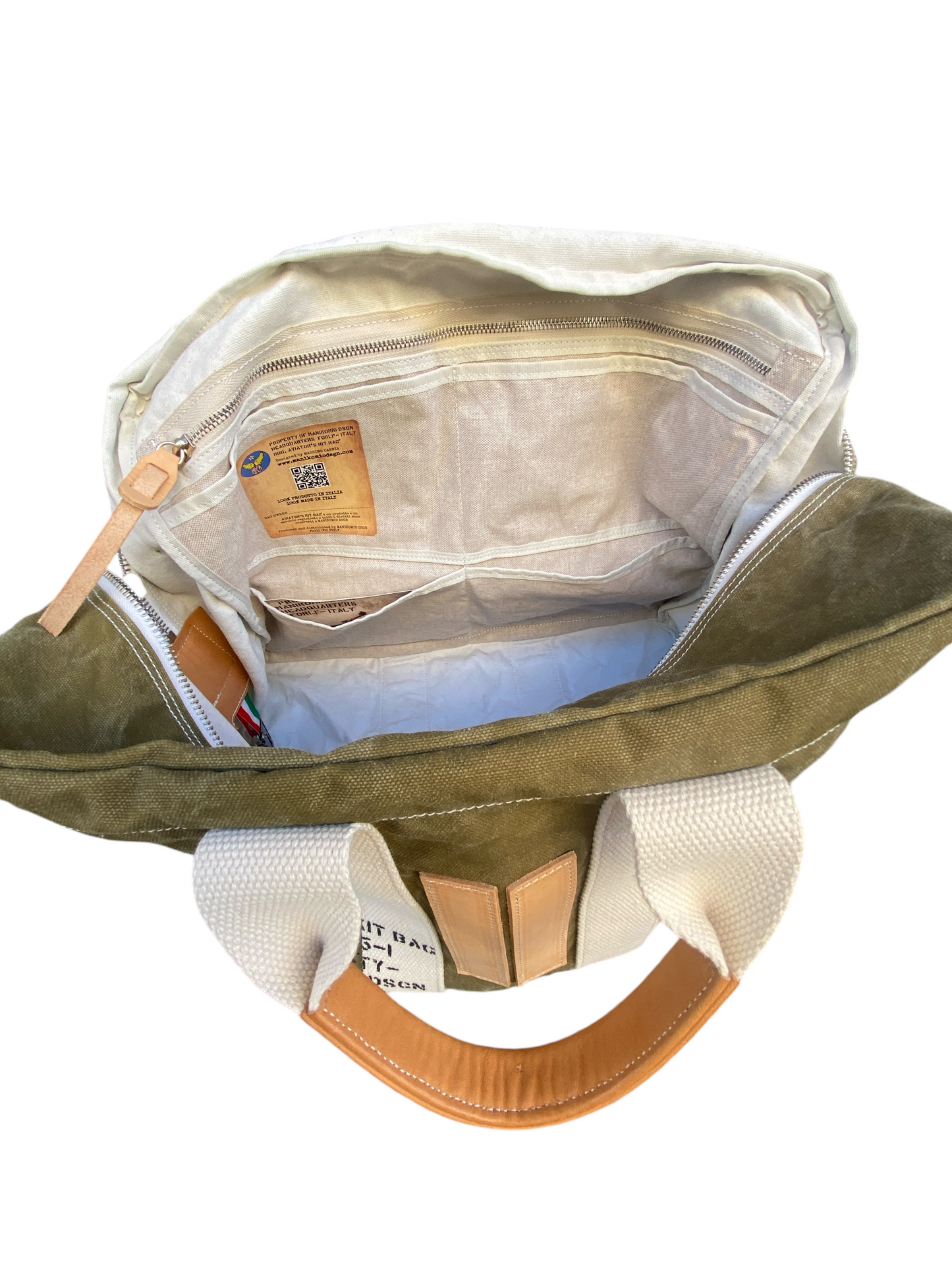 MANIKOMIO DSGN Aviator's Kit Bag HERITAGE ICON