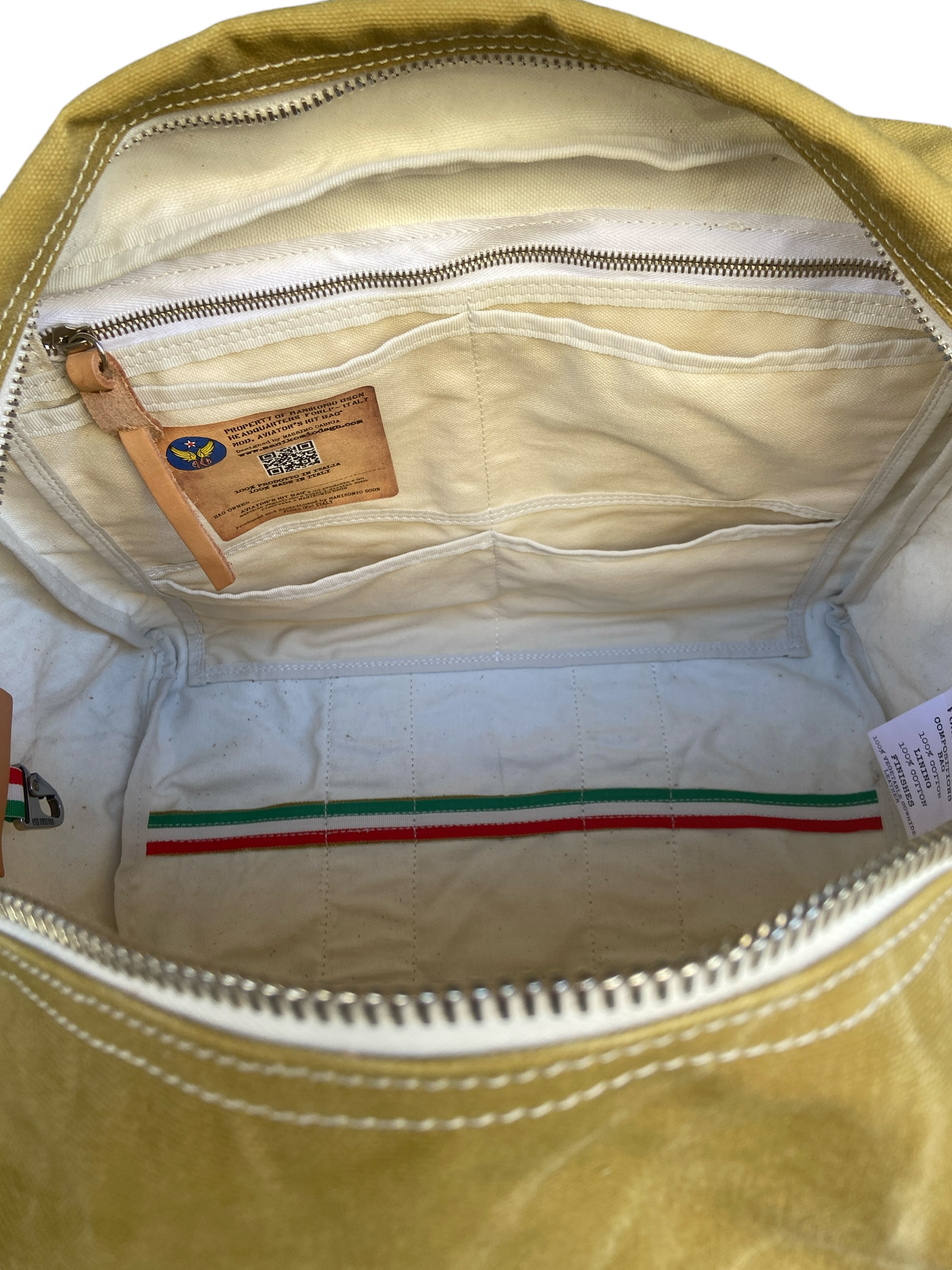 MANIKOMIO DSGN Aviator's Kit Bag HERITAGE 38