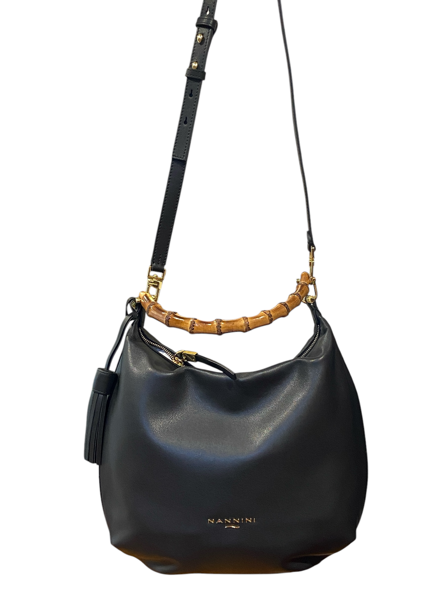 NANNINI Borsa a spalla BAMBU