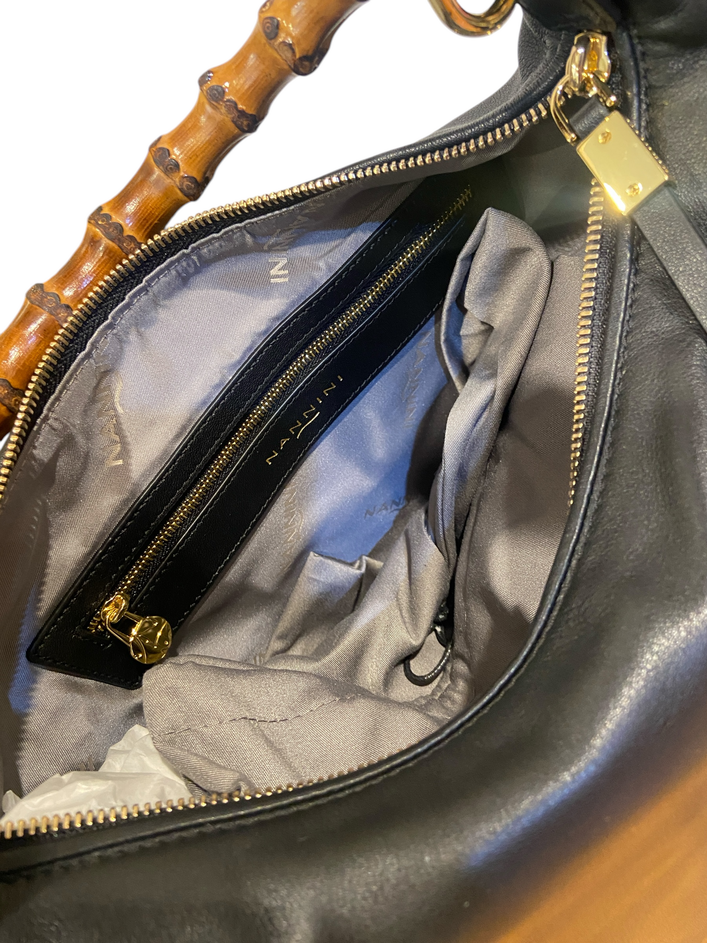 NANNINI Borsa a spalla BAMBU
