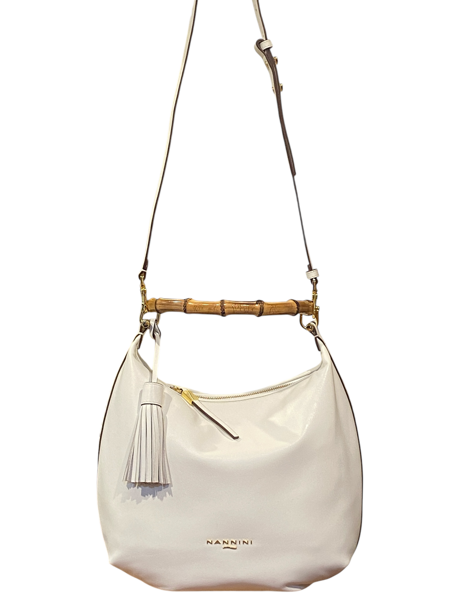 NANNINI Borsa a spalla BAMBU