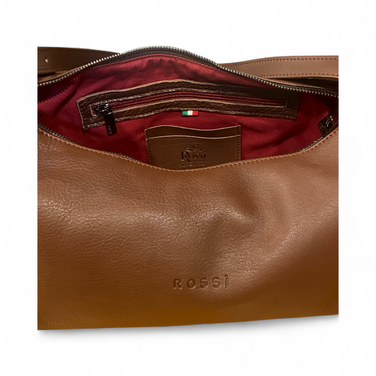 BRUNO ROSSI Borsa Cuoio