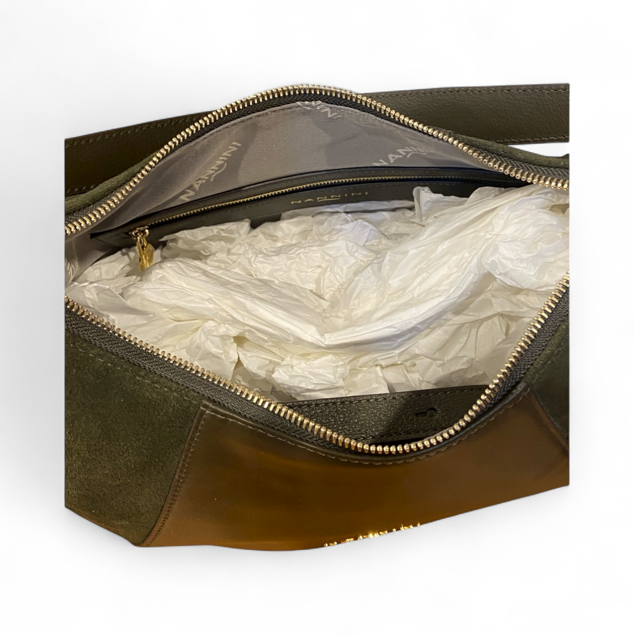 NANNINI Borsa Camoscio