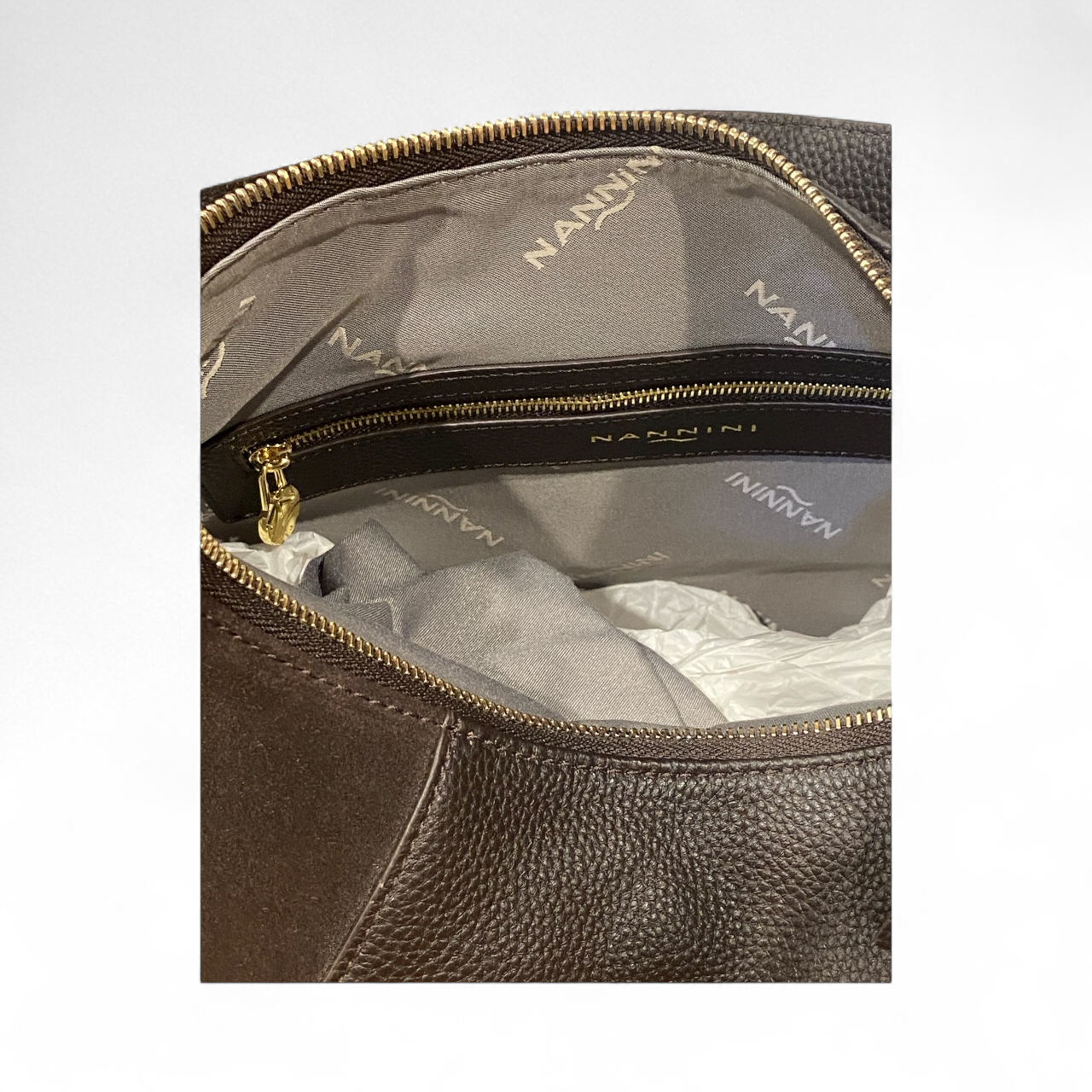 NANNINI Borsa Camoscio