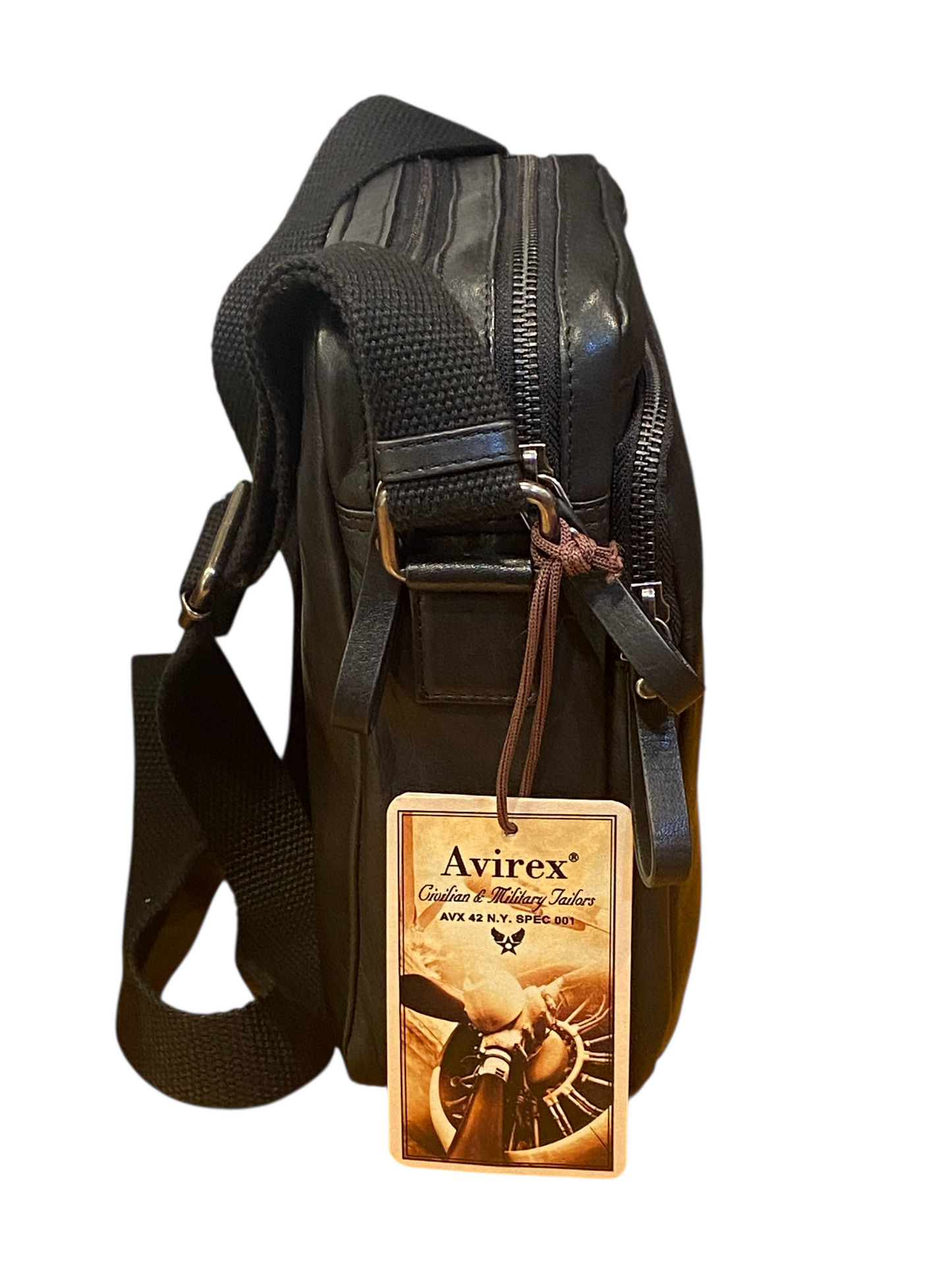 AVIREX Tracolla pelle Tg.M