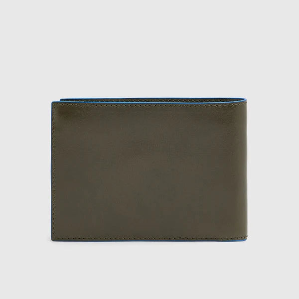 PIQUADRO BLUE SQUARE Portafoglio uomo con porta monete