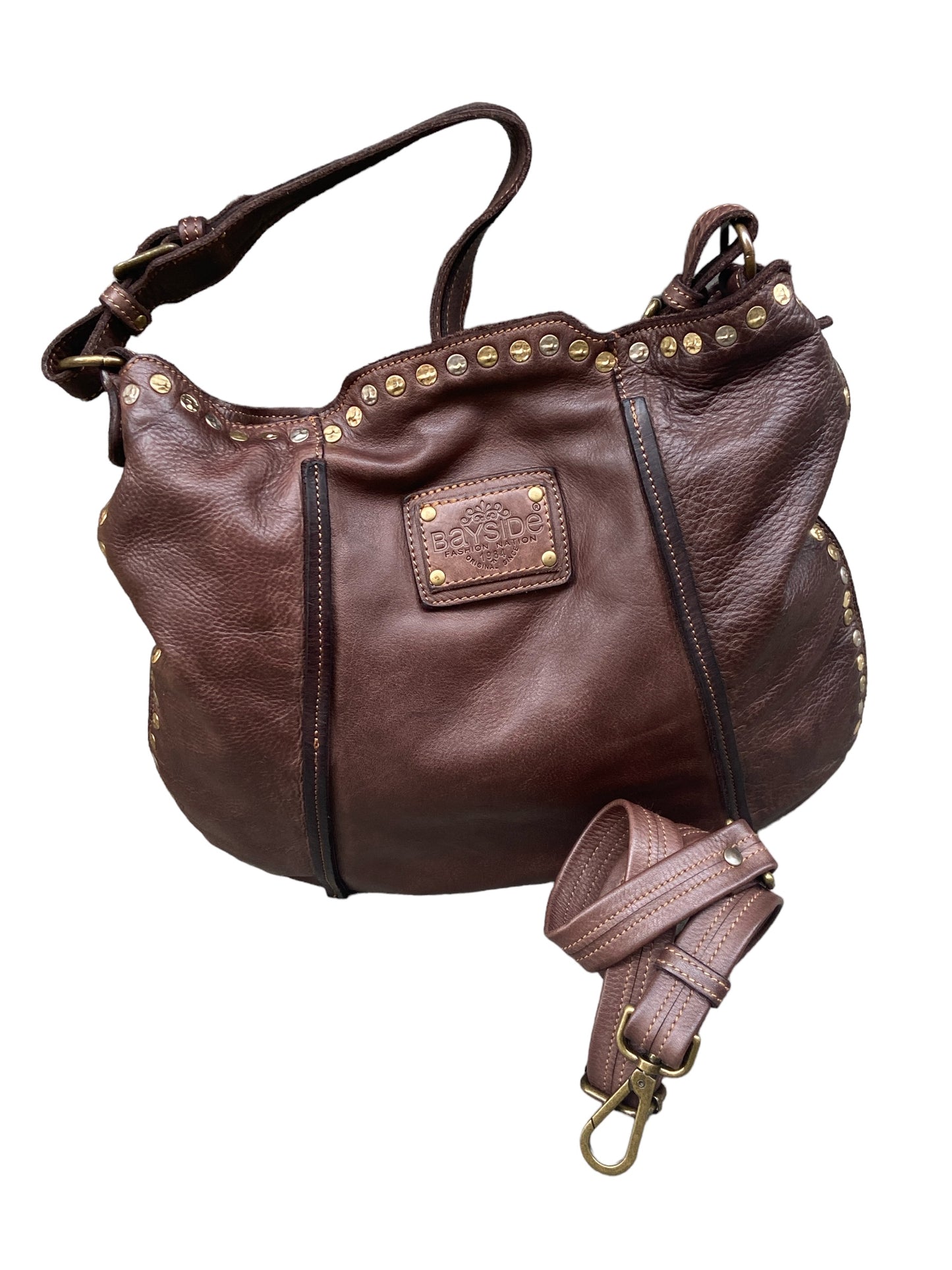 BAYSIDE borsa vintage con borchie