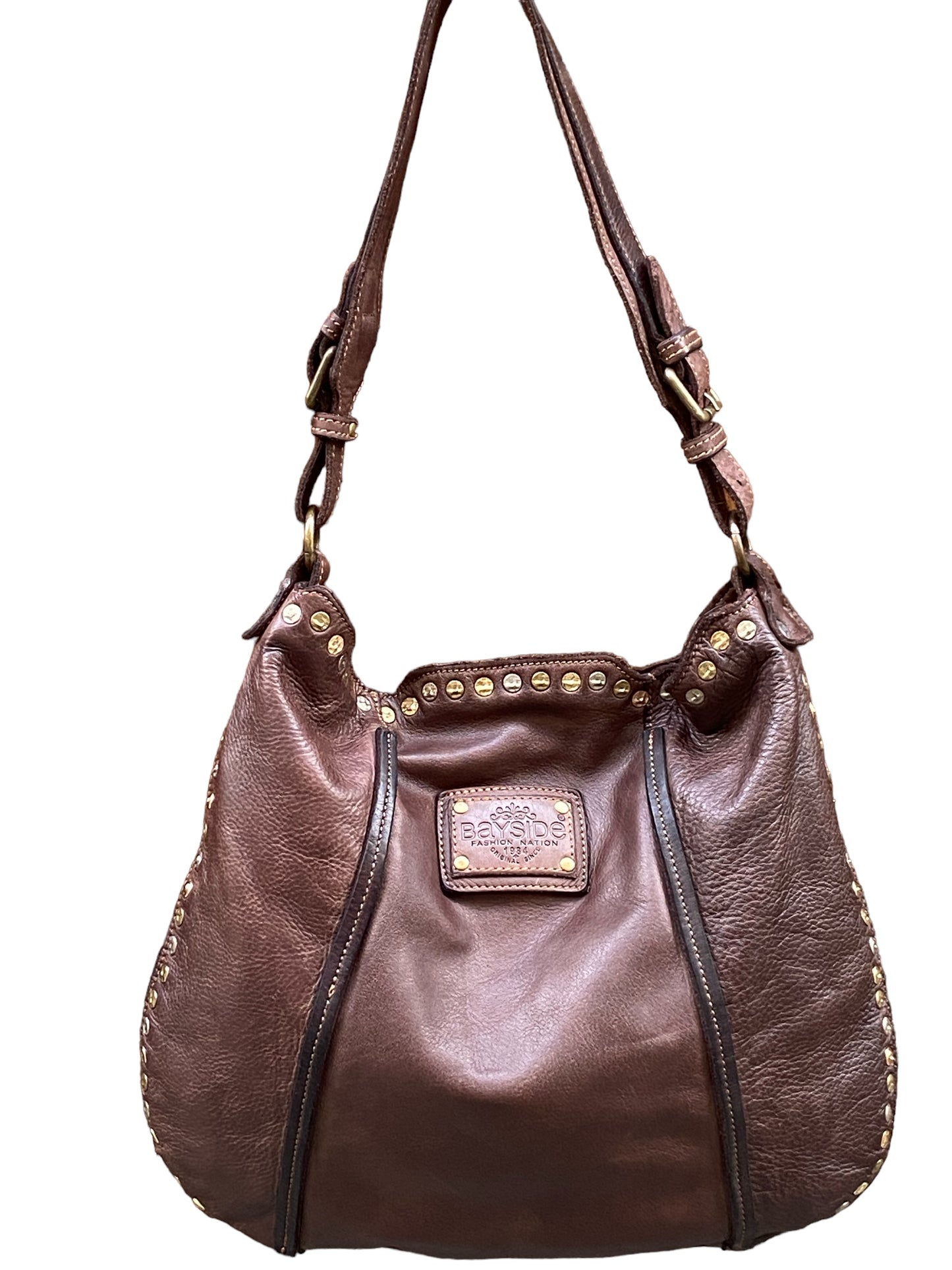 BAYSIDE borsa vintage con borchie