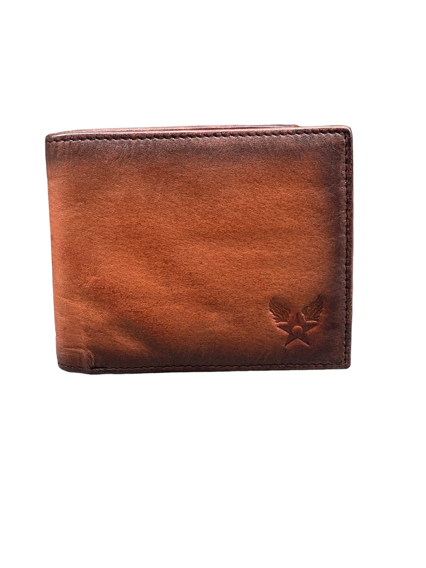 AVIREX Portafoglio slim Cuoio Slavato