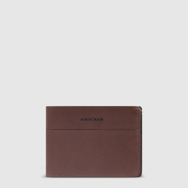 PIQUADRO Portafoglio uomo con portamonete