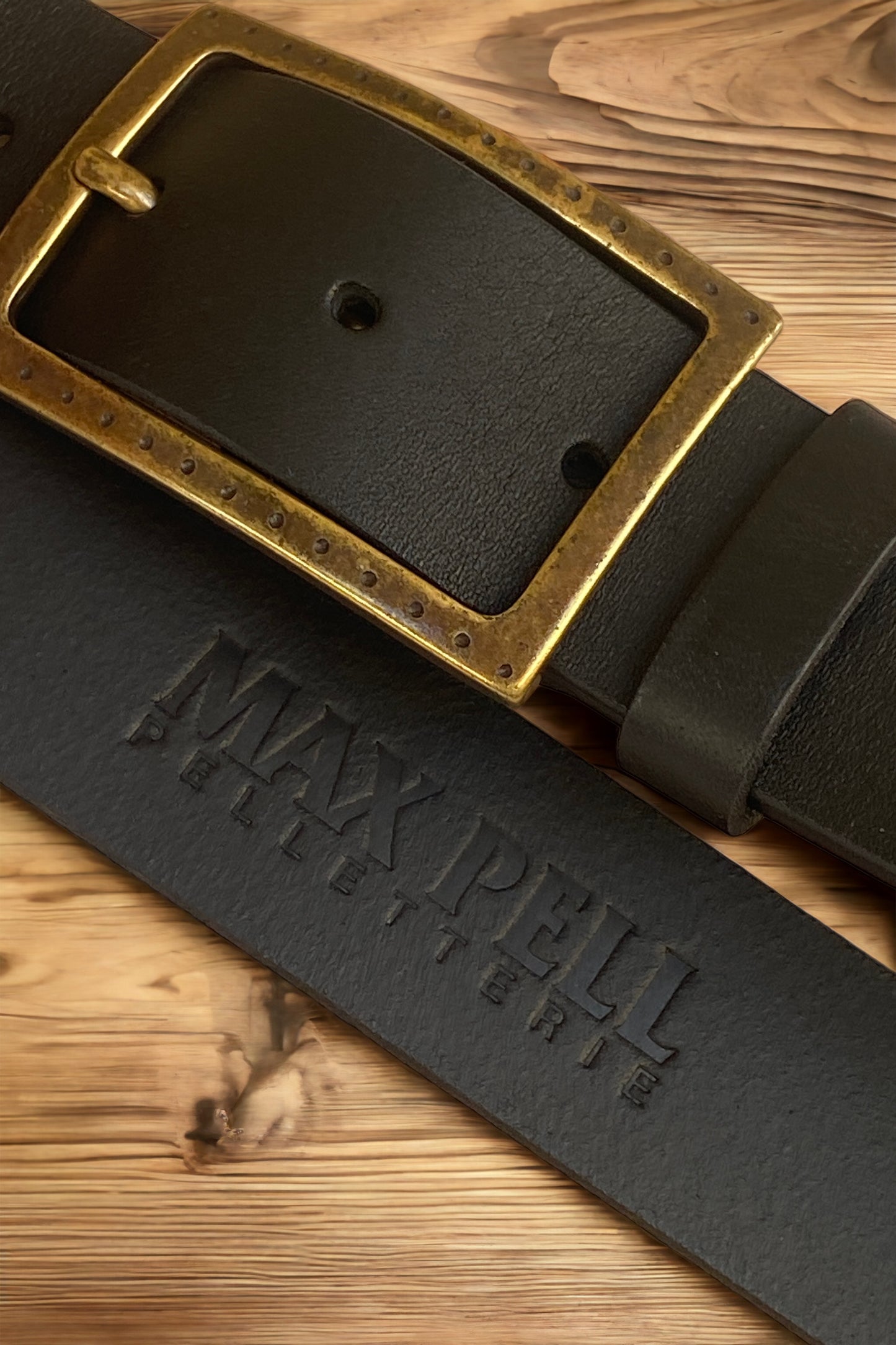 MAX PELL cintura cuoio