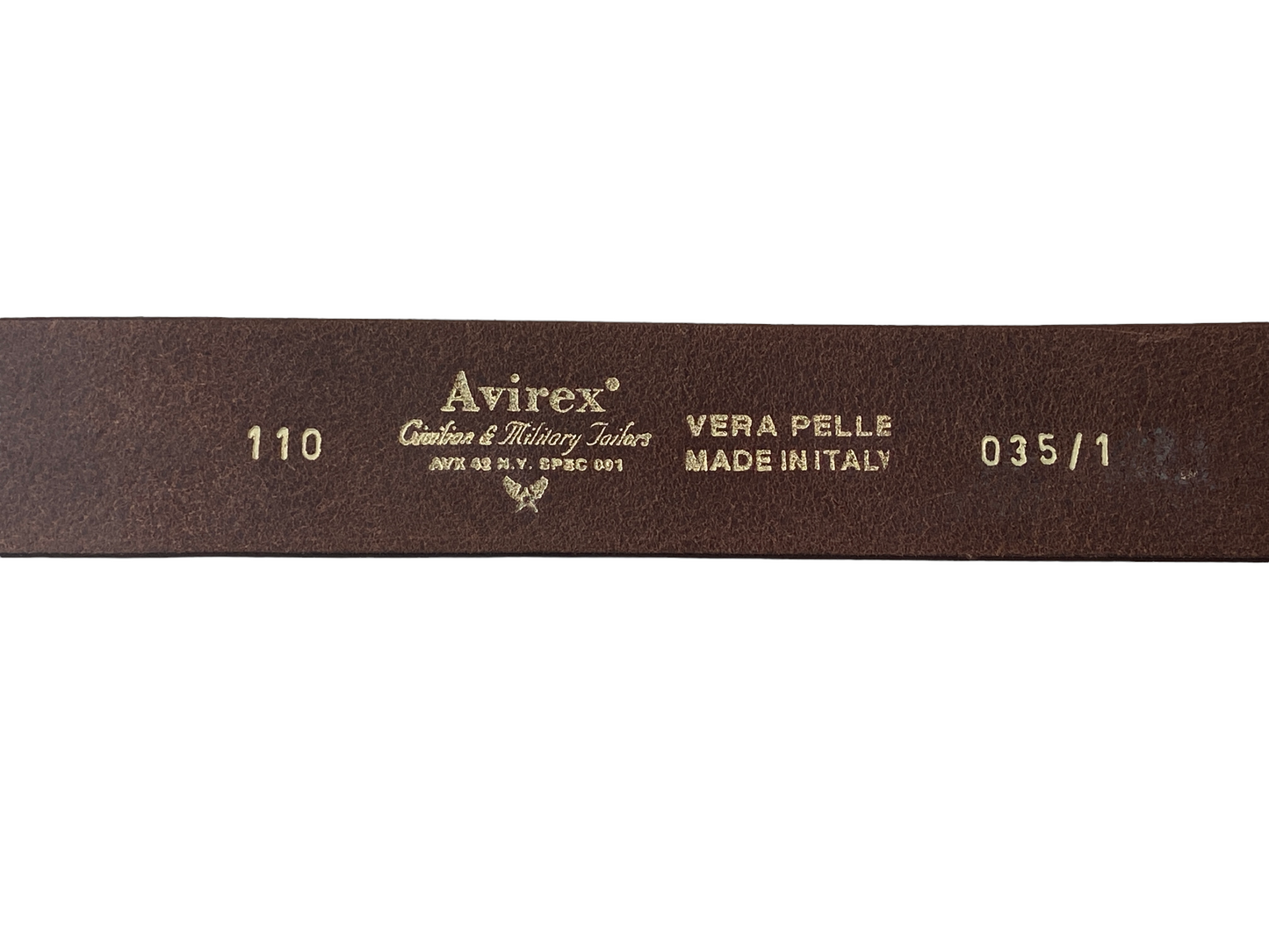 AVIREX cintura cuoio