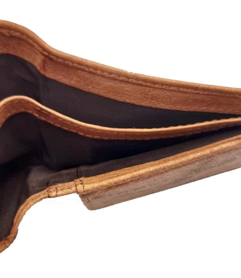 AVIREX portafoglio pelle invecchiata