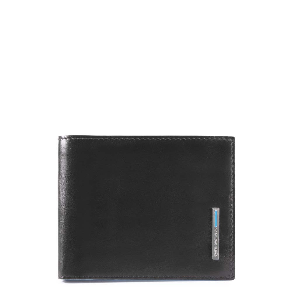 PIQUADRO BLUE SQUARE portafoglio mini con portamonete