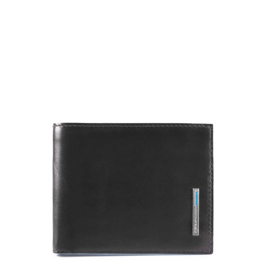 PIQUADRO BLUE SQUARE portafoglio uomo mini con porta monete