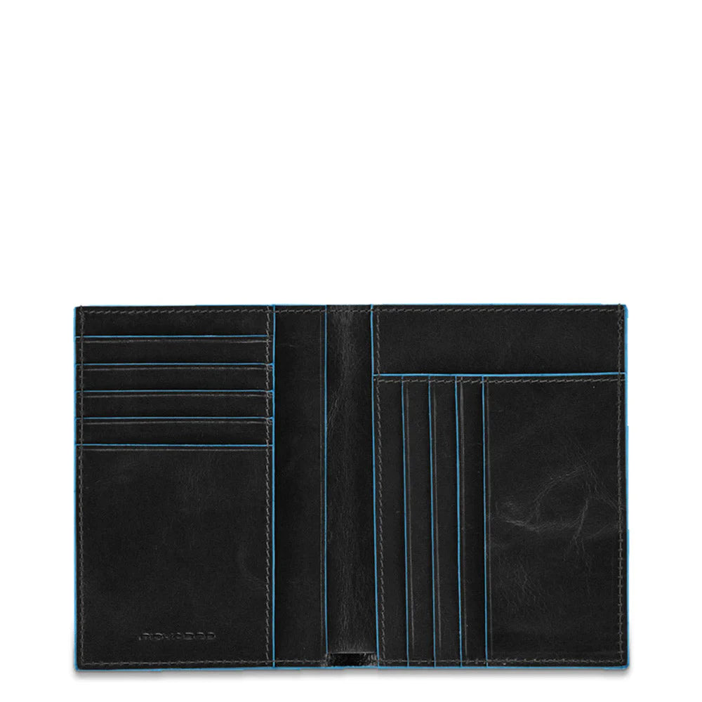 PIQUADRO BLUE SQUARE Portafoglio uomo verticale