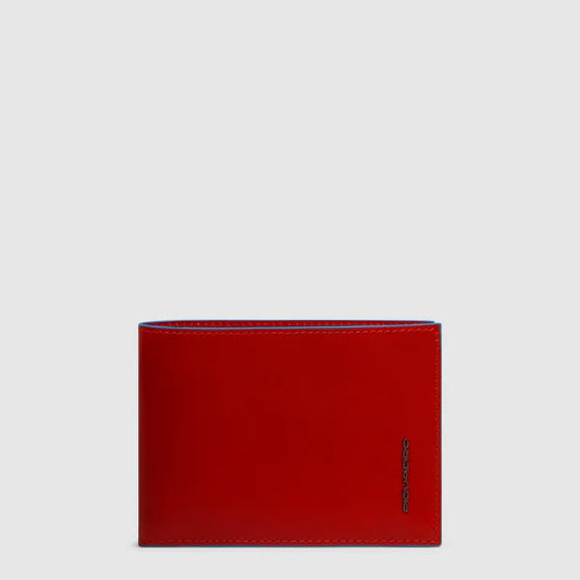 PIQUADRO BLUE SQUARE Portafoglio uomo con porta monete
