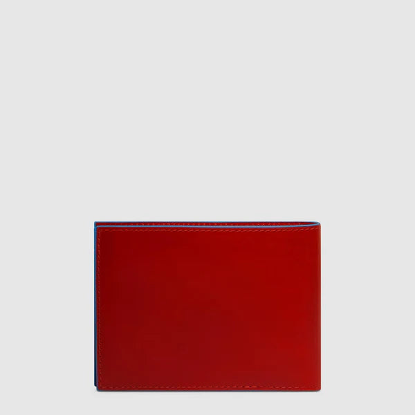PIQUADRO BLUE SQUARE Portafoglio uomo con porta monete