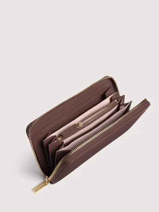 COCCINELLE METALLIC SOFT Zip Around Large