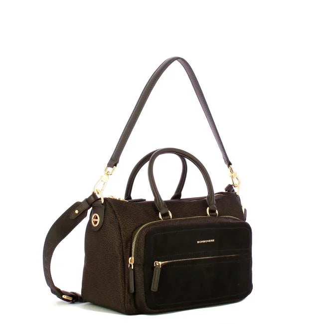 BORBONESE Bauletto Medium Camoscio