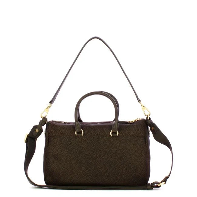 BORBONESE Bauletto Medium Camoscio