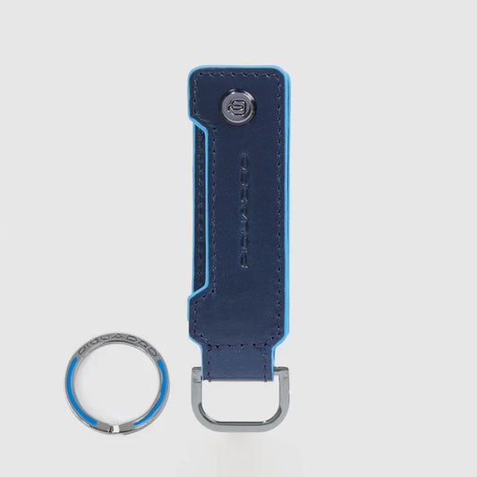 PIQUADRO BLUE SQUARE Portachiavi