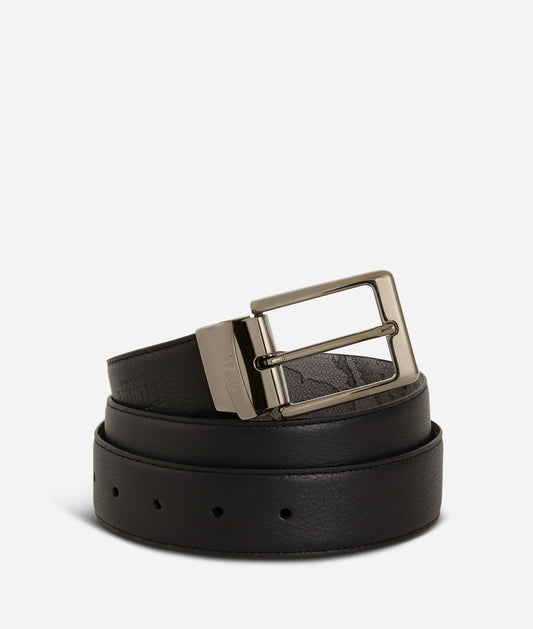 ALVIERO MARTINI 1^CLASSE GEO DARK Cintura uomo double face
