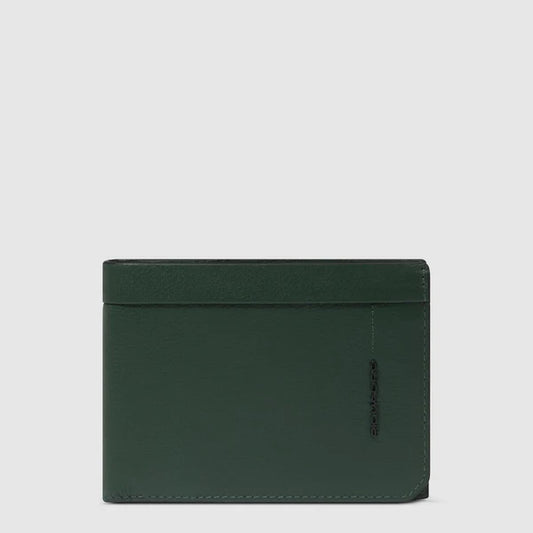 PIQUADRO Portafoglio uomo con portamonete