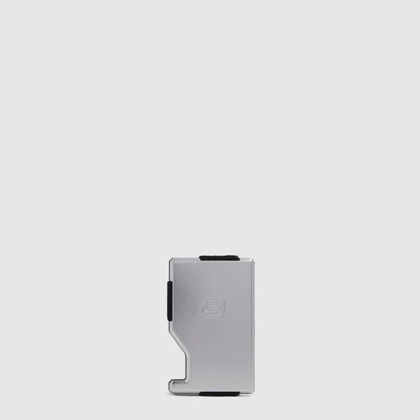PIQUADRO Portacarte di credito MagSafe con elastico