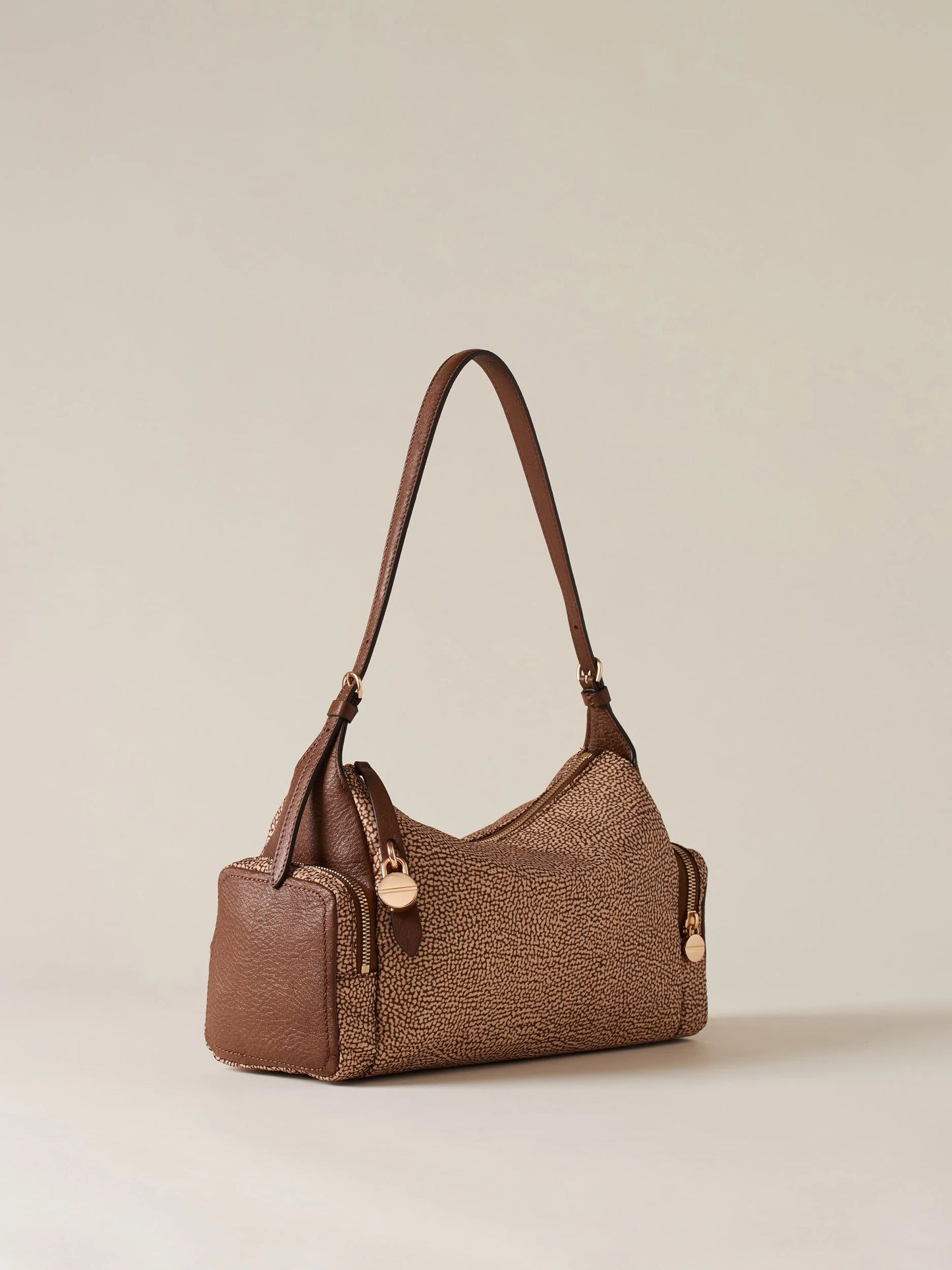 BORBONESE Borsa Hobo Medium