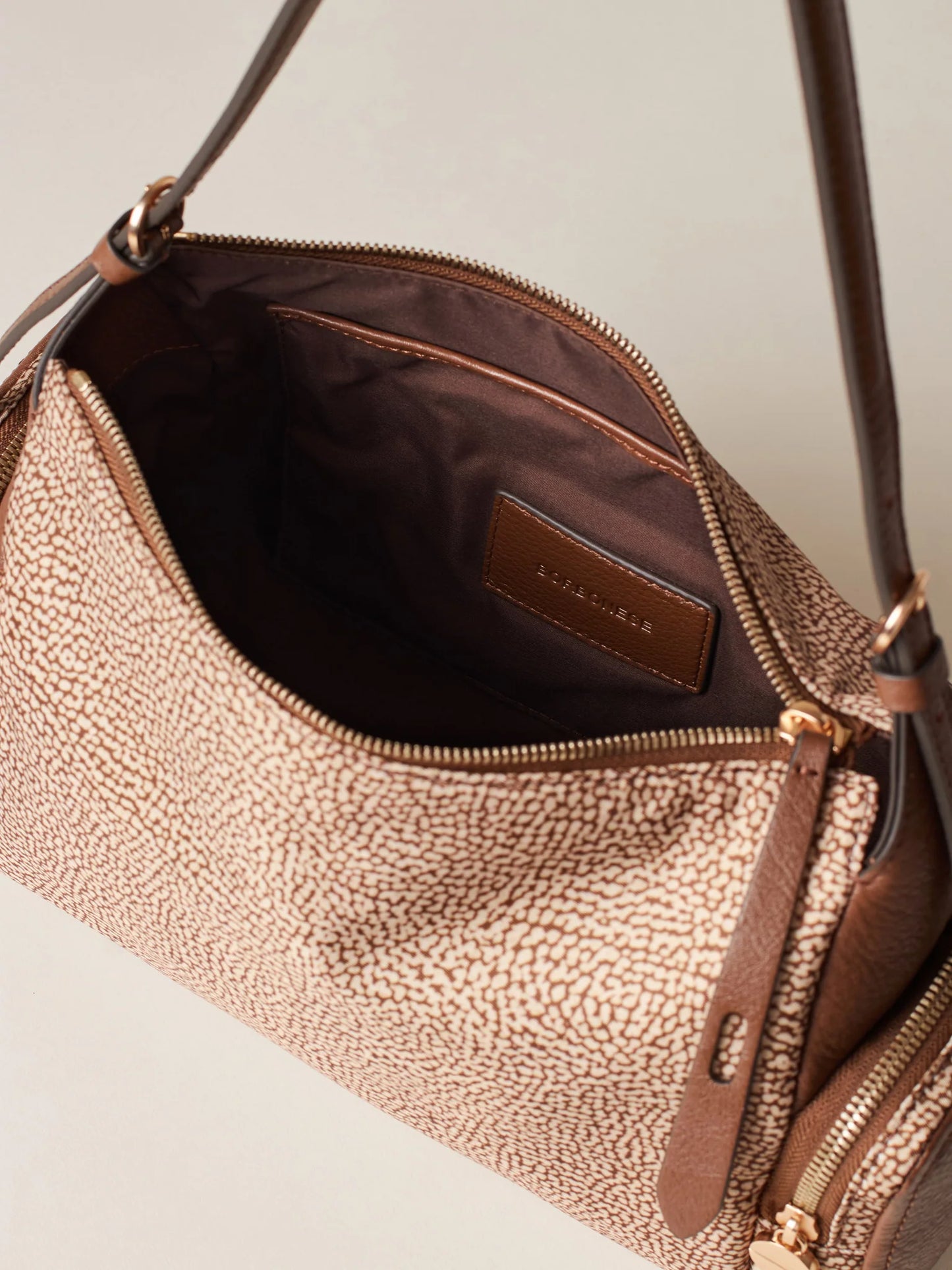 BORBONESE Borsa Hobo Medium