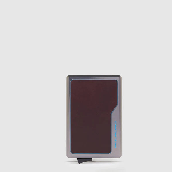 PIQUADRO BLUE SQUARE Portacarte Automatico MagSafe