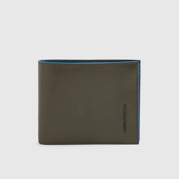 PIQUADRO BLUE SQUARE Portafoglio mini con porta monete