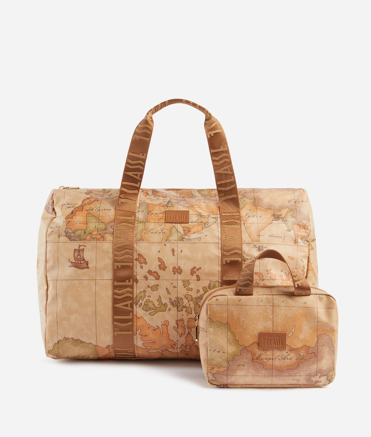 ALVIERO MARTINI 1^CLASSE GEO SOFT Borsone pieghevole con mini Beauty