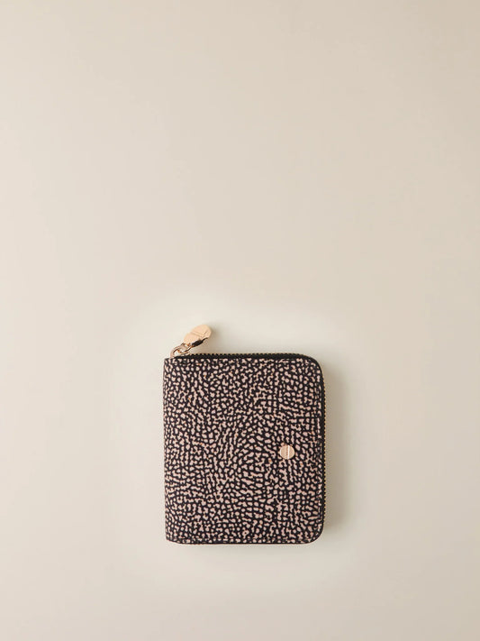 BORBONESE Portafoglio Small zip around