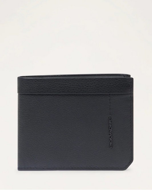 PIQUADRO Portafoglio slim con porta monete