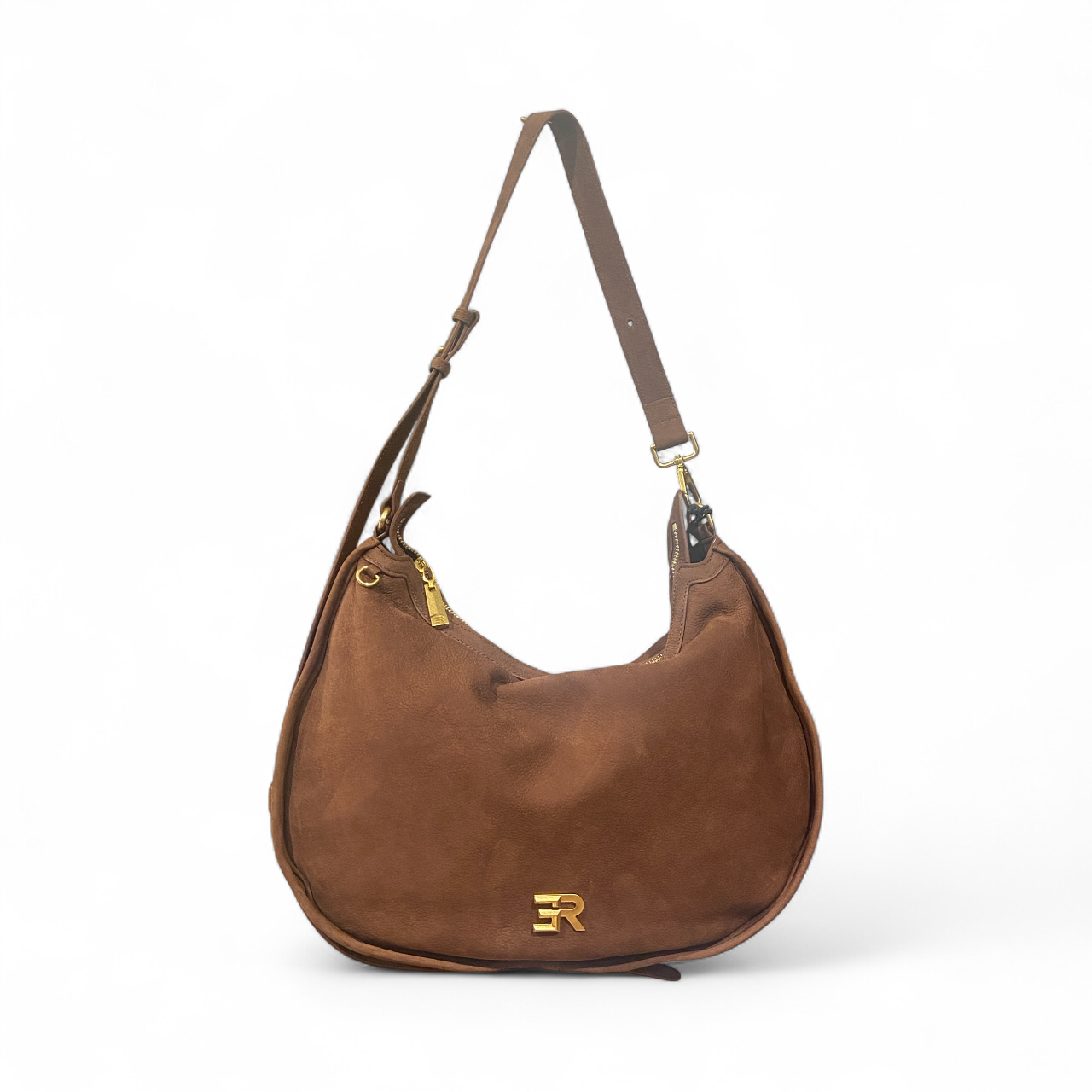 ERMANNO FIRENZE by SCERVINO Large Hobo NABUK