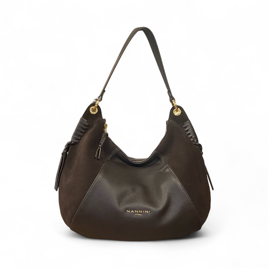 NANNINI Borsa Camoscio