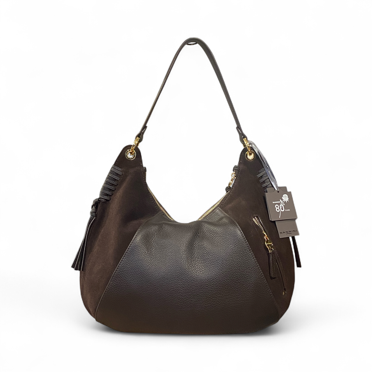 NANNINI Borsa Camoscio
