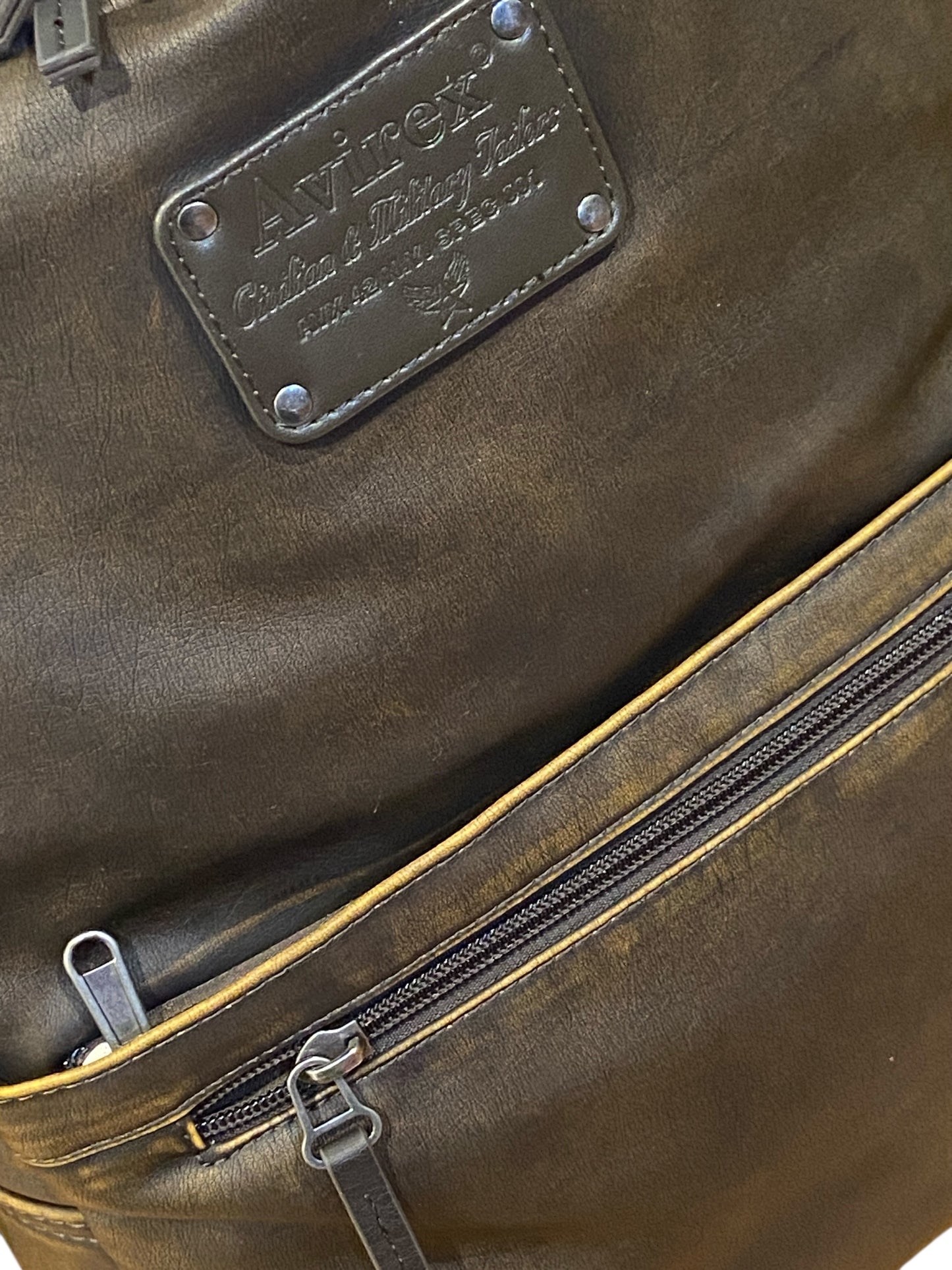 AVIREX Zaino effetto Vintage