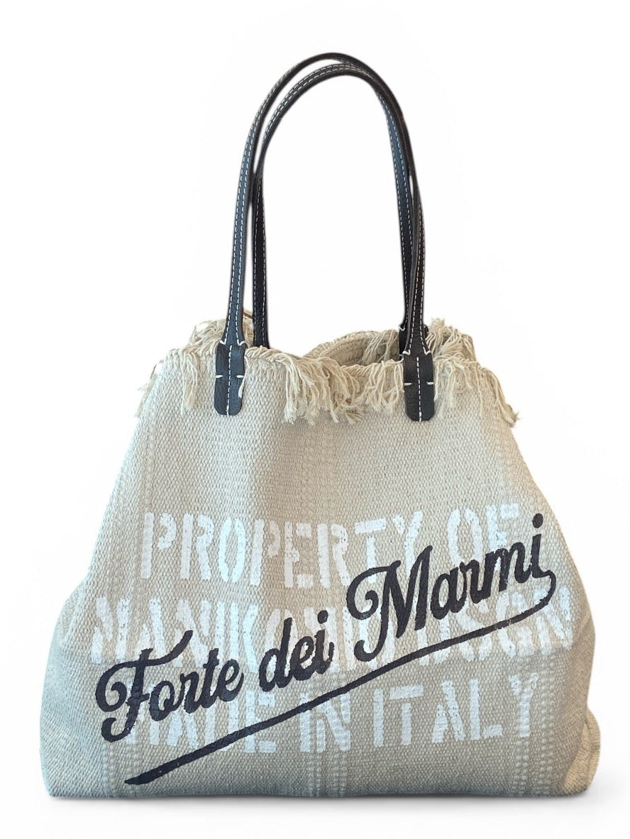 MANIKOMIODSGN Shopping Cotton Stripe SPECIAL EDITION FORTE DEI MARMI